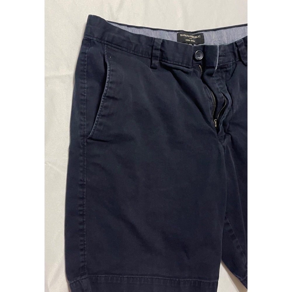 Banana Republic Shorts Mens 33 Blue Aiden Club Short Chino Dress Summer‎ Classic